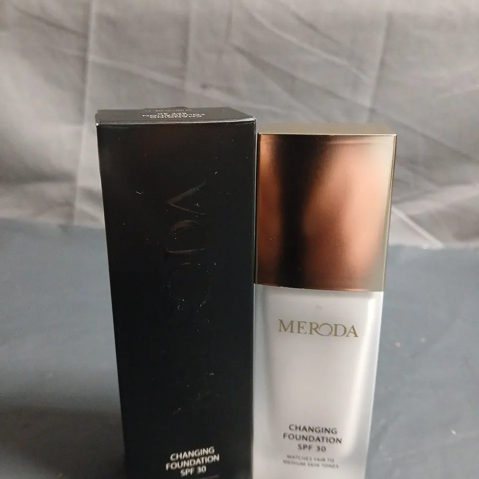 MERODA CHANGING FOUNDATION SPF 30 – 30ML