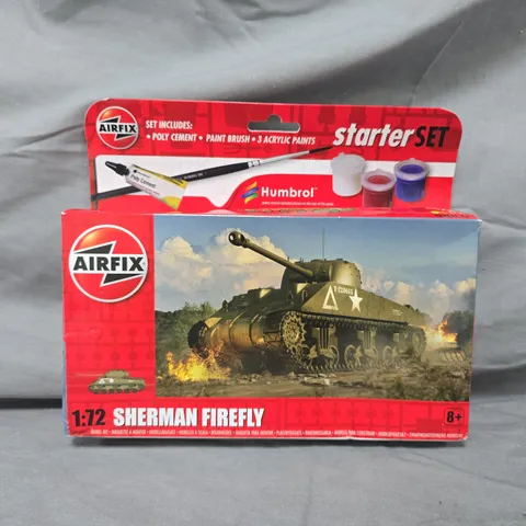 AIRFIX 1:72 SCALE SHERMAN FIREFLY STARTER SET