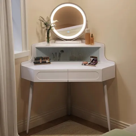 BOXED DRESSING TABLE WITH MIRROR 