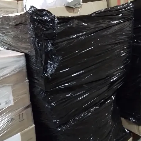 PALLET OF ASSORTED HOUSEHOLD GOODS AND PRODUCTS TO INCLUDE;PILLOW,SUITCASE,SEWING THREADS