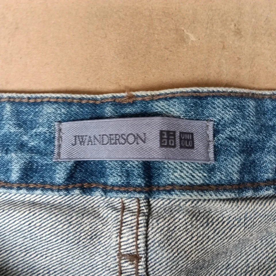 JWANDERSON X UNIQLO WOMEN'S DENIM JEANS – BLUE, WAIST 29" X INSEAM 31"