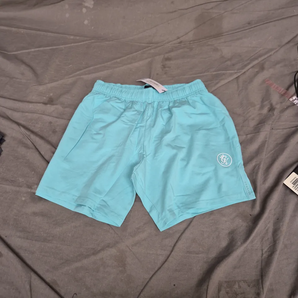 GK PRO JERSEY SHORTS – AQUA SKY, MEN'S SIZE M 
