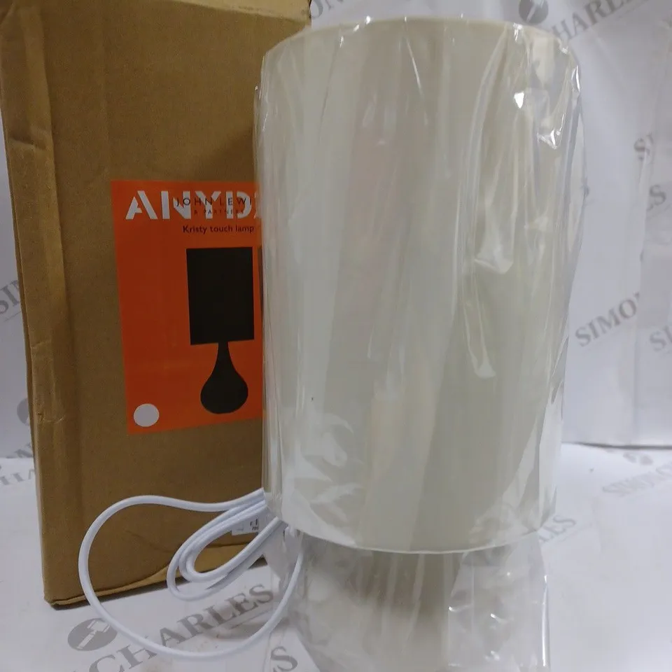 JOHN LEWIS KRISTY TOUCH LAMP 