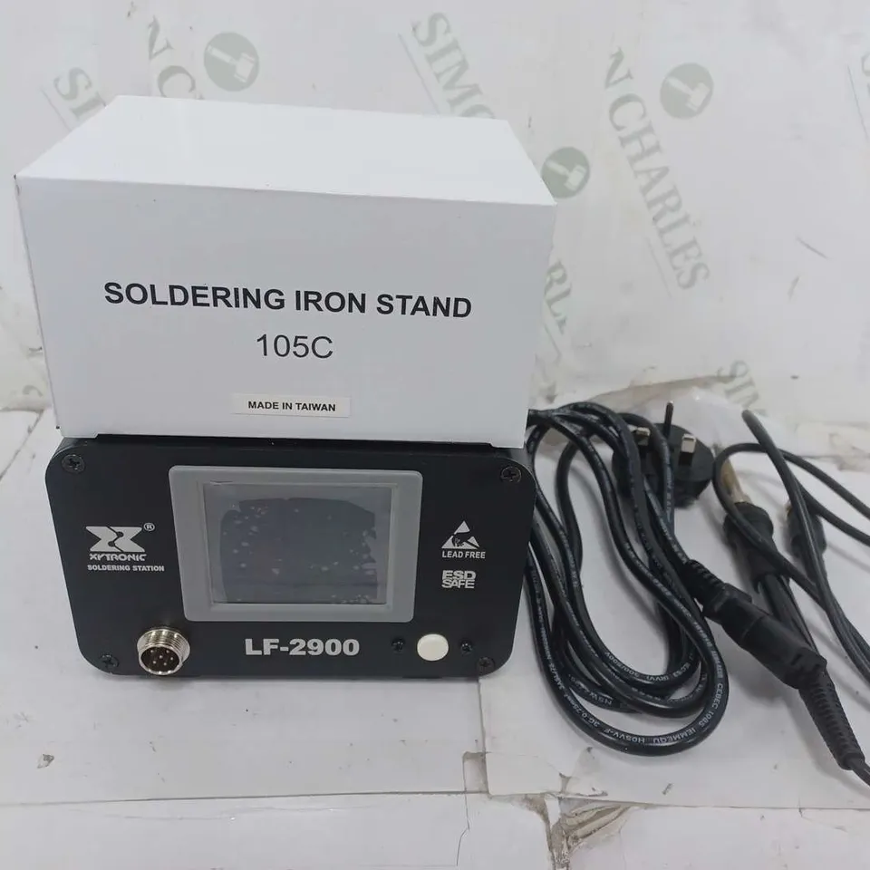 TEMPERATURE CONTROLLED SOLDERING STATION