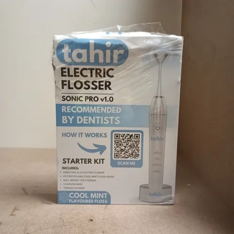 TAHIR ELECTRIC FLOSSER SONIC PRO V1.0 – STARTER KIT (BOXED)