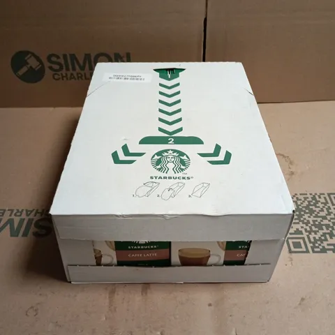 STARBUCKS NESCAFE DOLCE GUSTO CAFFE LATTE COFFEE PODS – 6 PACKS OF 12 PODS (72 TOTAL)