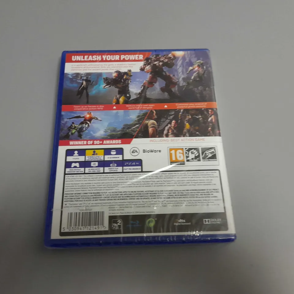 SEALED ANTHEM PS4 GAME