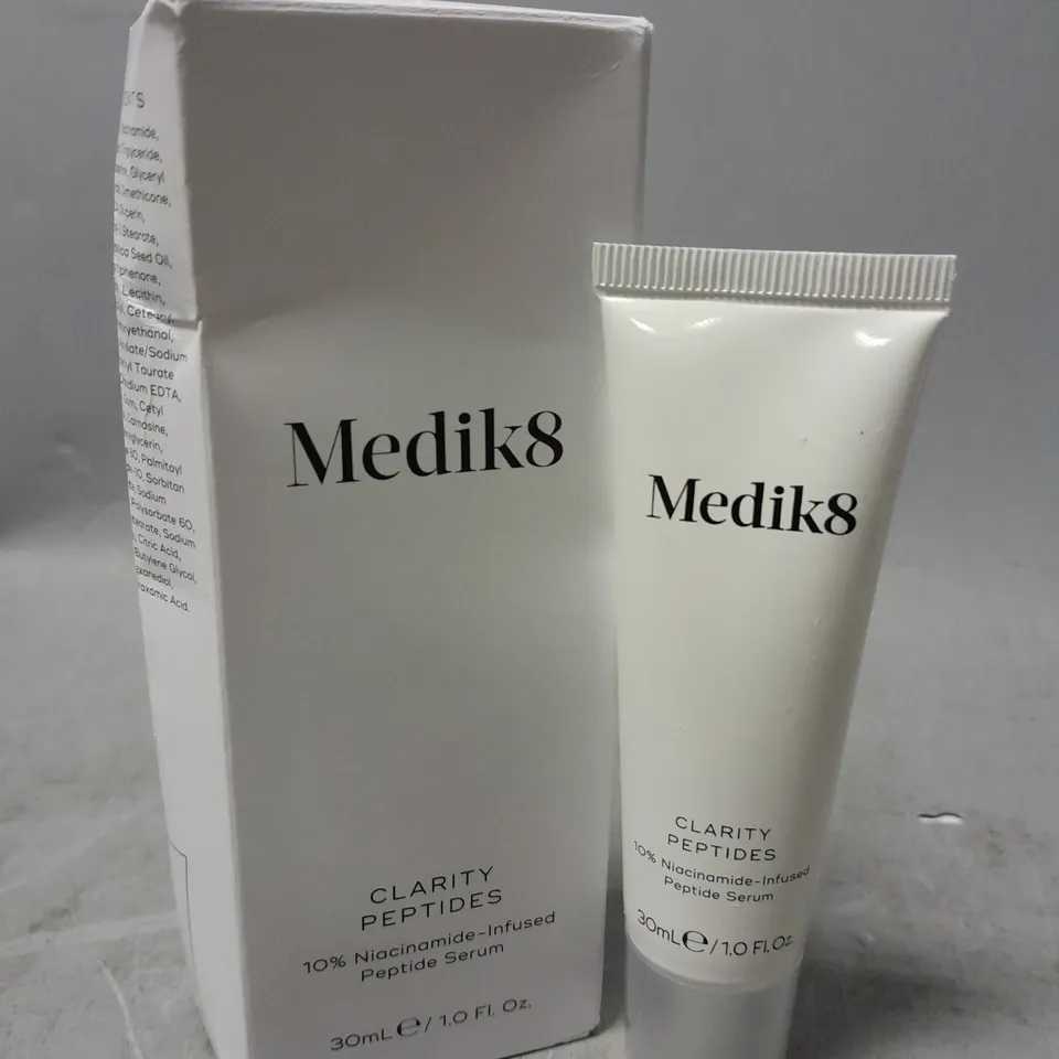 BOXED MEDIK8 CLARITY PEPTIDES 30ML