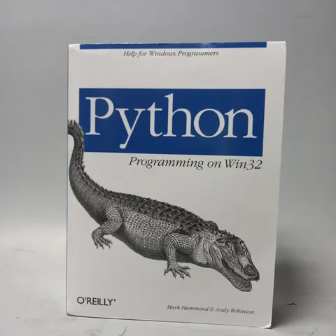 O'REILLY PYTHON PROGRAMMING ON WIN32