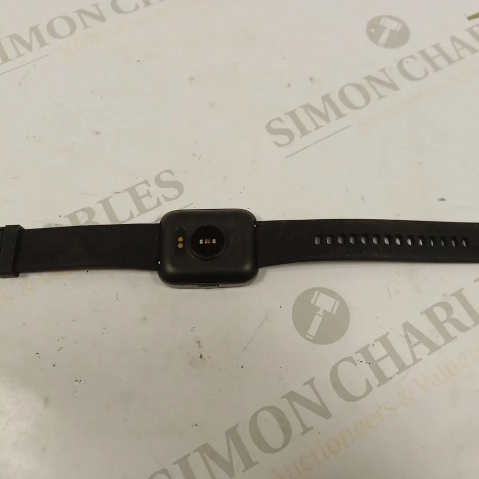 MIDNIGHT BLACK SQUARE SMART WATCH 