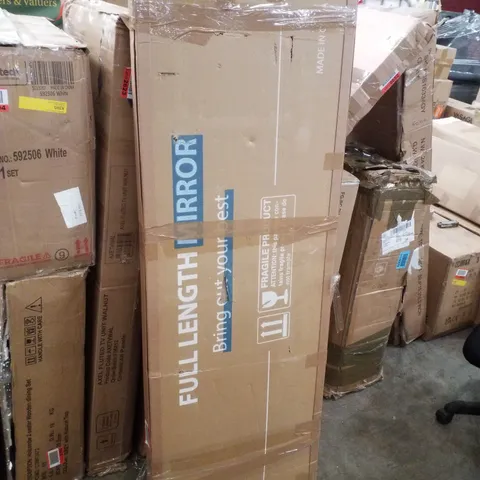 BOXED FULL LENGTH MIRROR