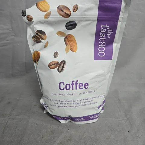 THE FAST800 COFFEE REAL FOOD SHAKE - 500G (10 SERVINGS)