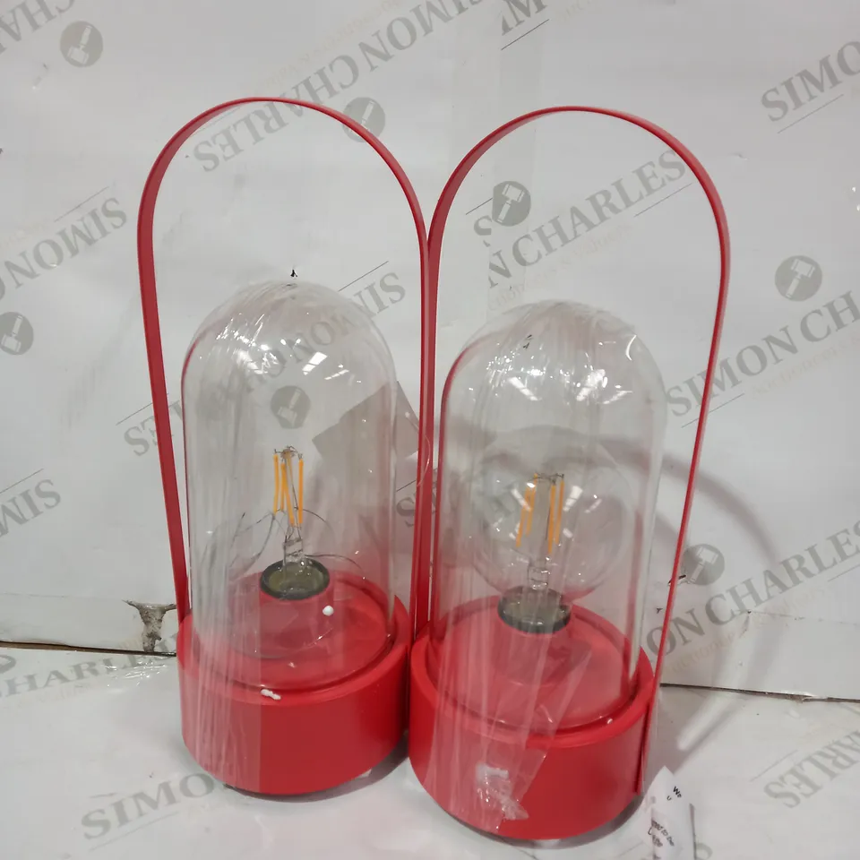 BUNDLEBERRY BY AMANDA HOLDEN SET OF 2 INDOOR OUTDOOR LANTERNS