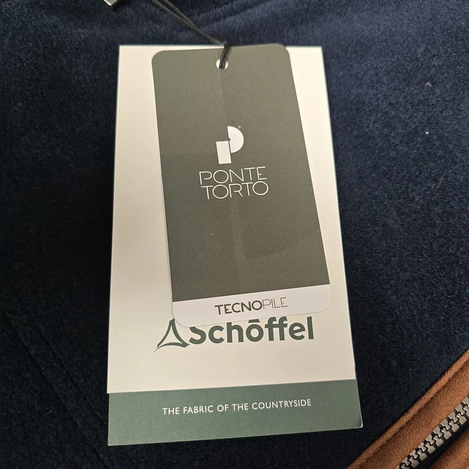 SCHÖFFEL OAKHAM FLEECE GILET – NAVY, UK 38