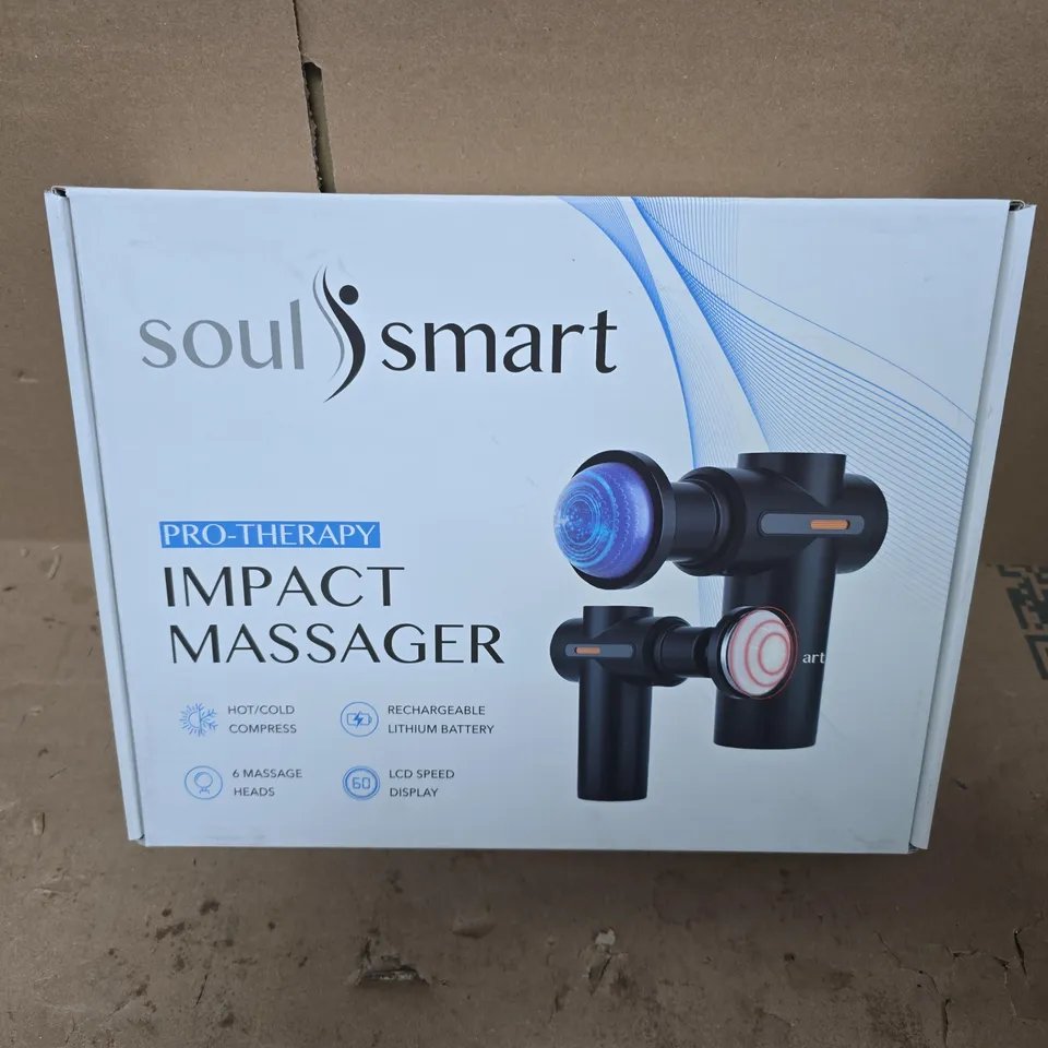 BOXED SOUL SMART PRO-THERAPY IMPACT MASSAGER 