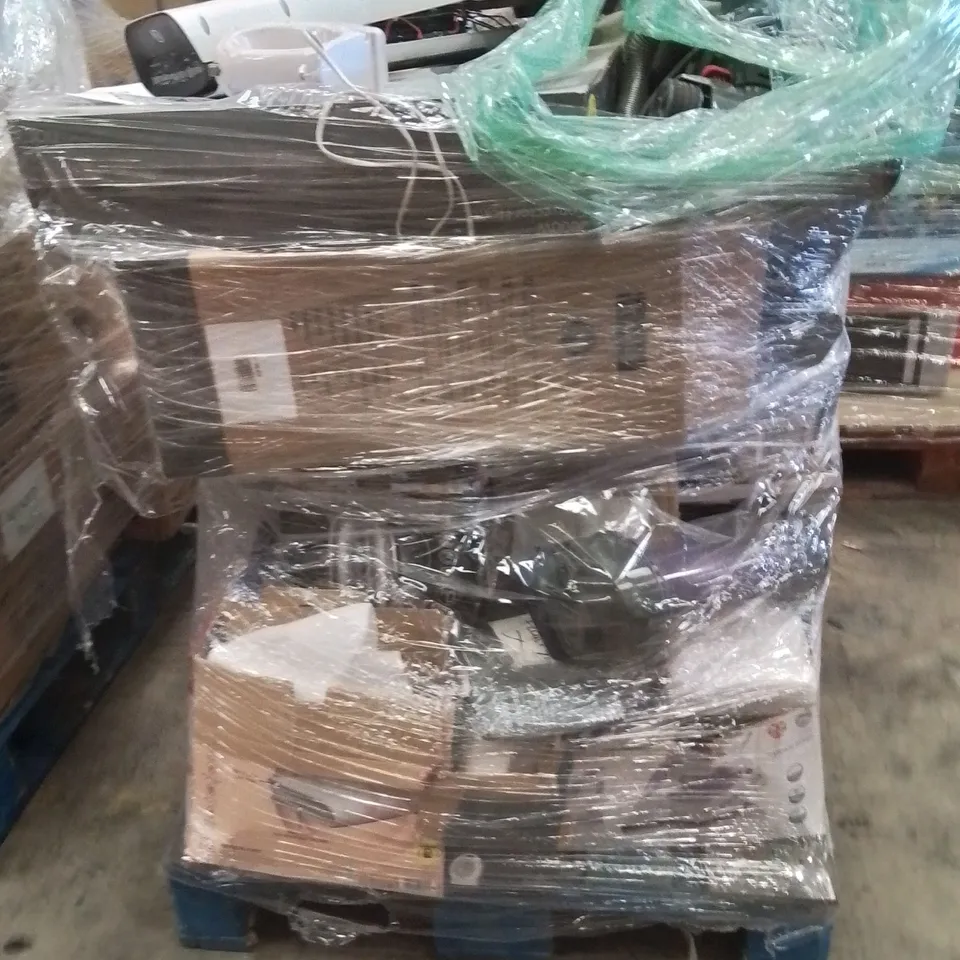 PALLET CONTAINING ELECTRICAL PRODUCTS TO INCLUDE;TOWER FAN,KETTLE,TOASTER,IRON,BLENDER