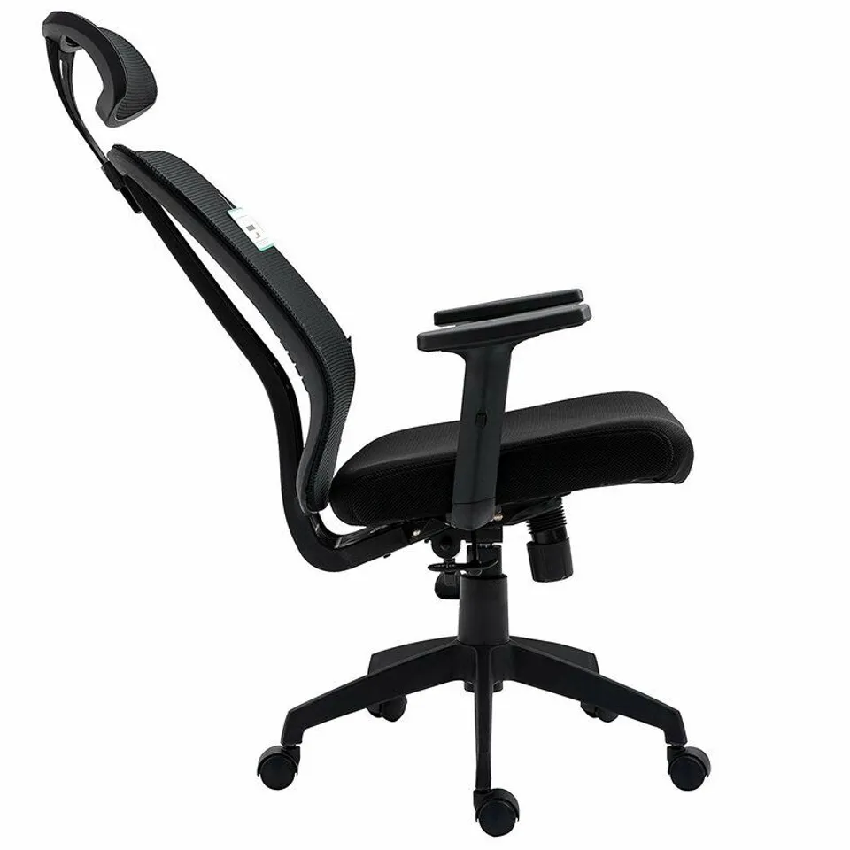 BOXED ERGONOMIC BLACK MESH EXECUTIVE CHAIR