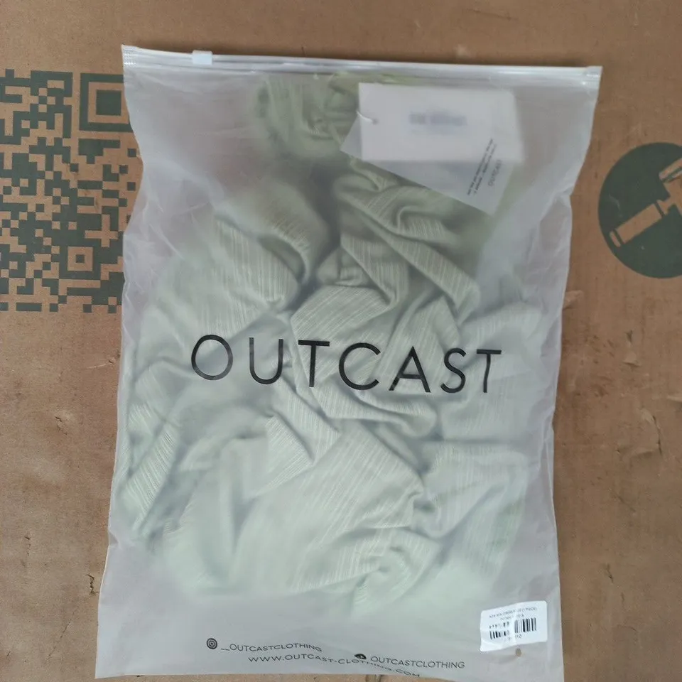 BAGGED OUTCAST ADAI MINI DRESS IN SAGE SIZE SMALL