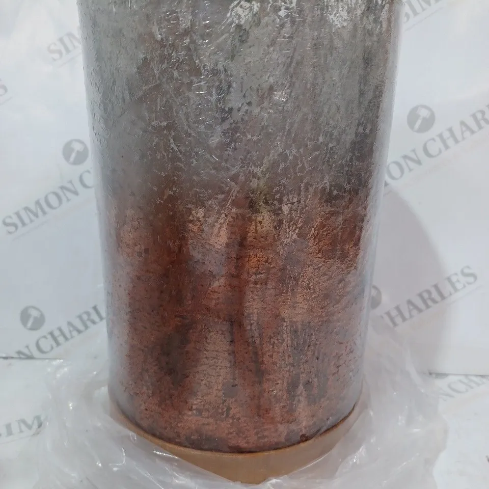 MY HOME STORIES OMBRE LANTERN - AMBER 