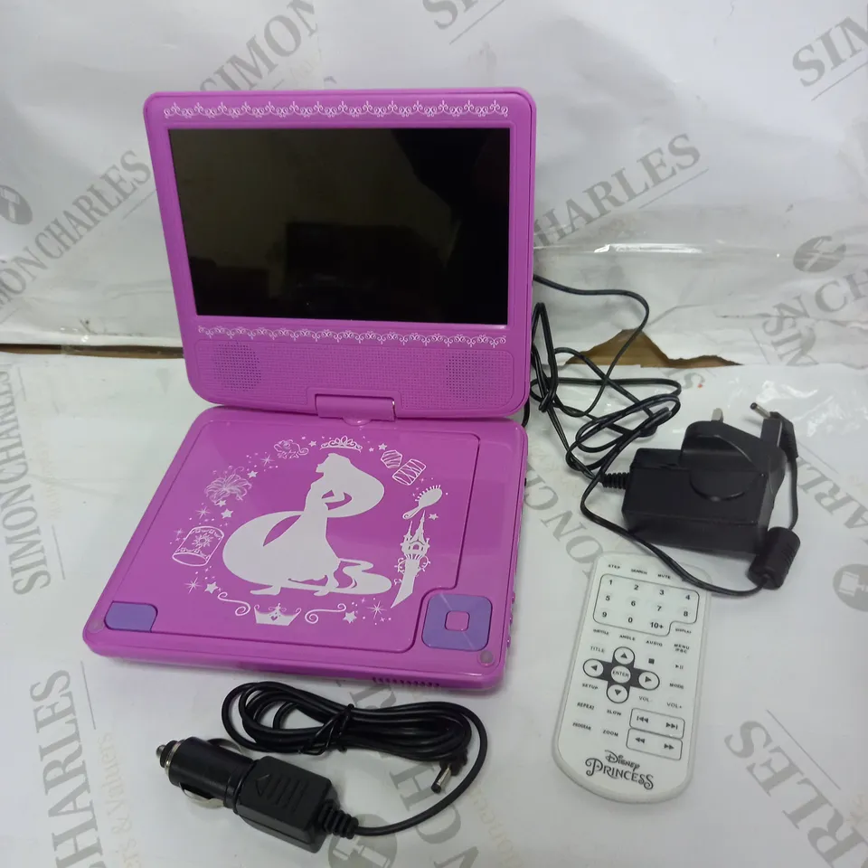 LEXIBOOK DISNEY PRINCESS PORTABLE DVD PLAYER RRP £79.99
