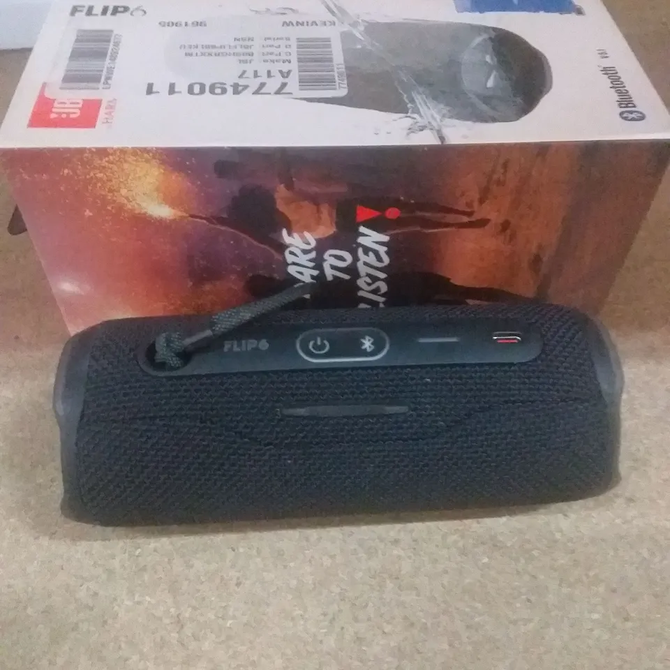 JBL FLIP 6 PORTABLE BLUETOOTH SPEAKER