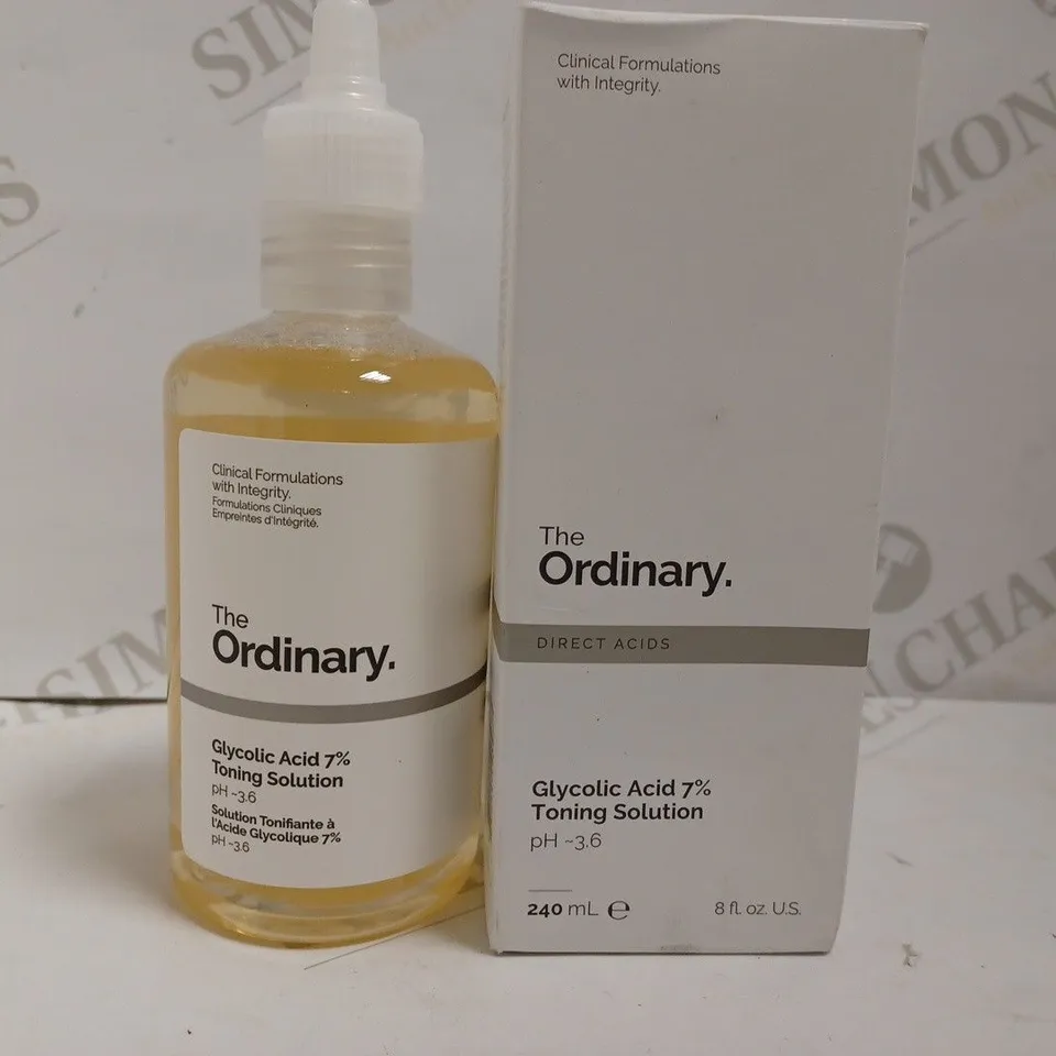 THE ORDINARY GLYCOLIC ACID 7% TONING SOLUTION - 240ML