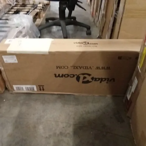 BOXED BED FRAME SOLID WOOD - SIZE UNSPECIFIED 