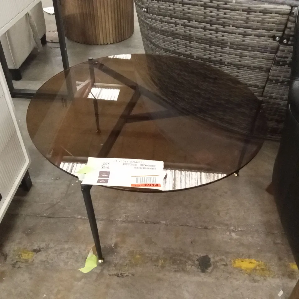 JAQUIA 3 LEGGED COFFEE TABLE