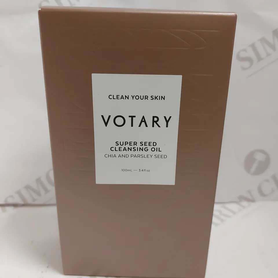 VOTARY SUPER SEED CLEANSING OIL - CHIA AND PARSLEY SEED