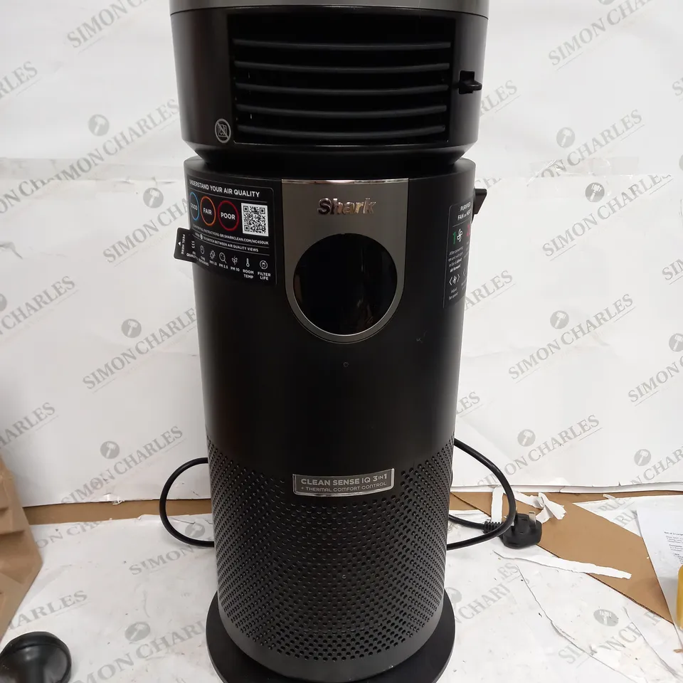 BOXED SHARK 3-IN-1 AIR PURIFIER, HEATER & FAN HC450