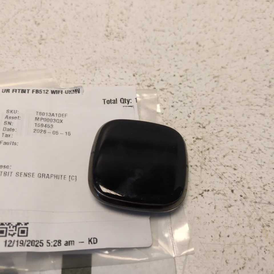 FITBIT SENSE GRAPHITE – BODY ONLY (NO STRAP)