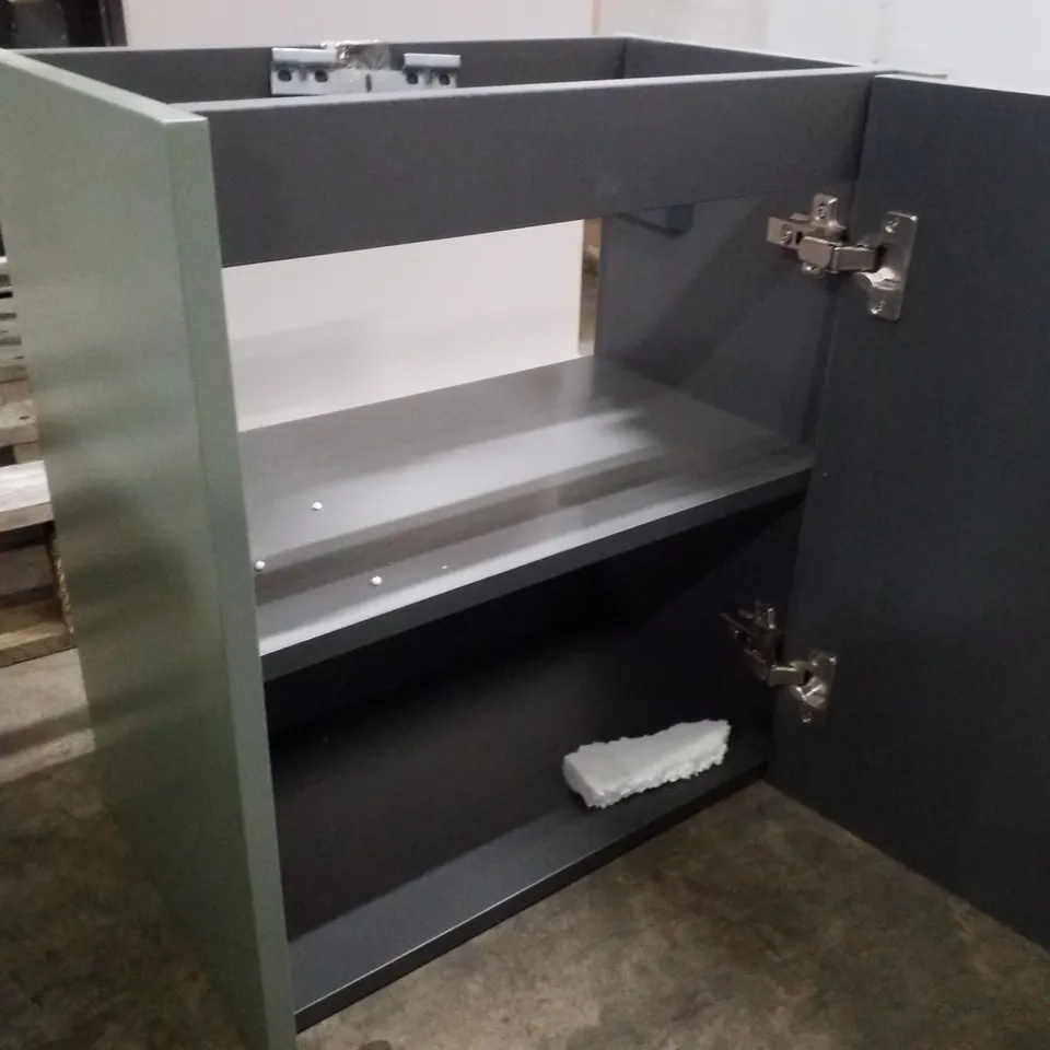 BRAND NEW FUTURBANO MODULAR 45 MATT GREEN VANITY UNIT - 450×280×500MM