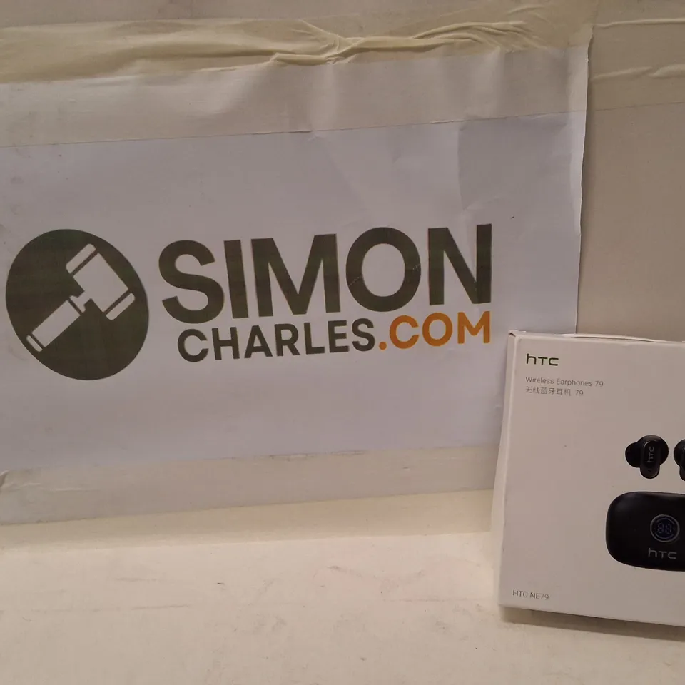 HTC NE79 WIRELESS EARPHONES – BLACK, BOXED