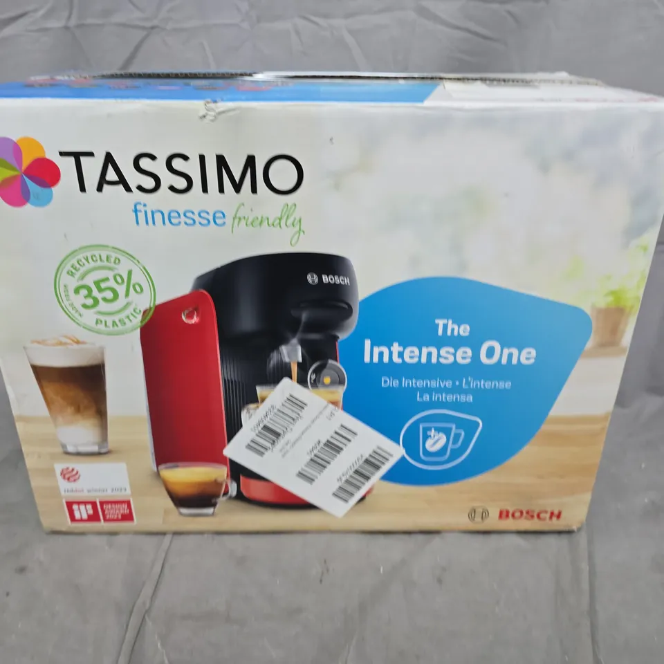 TASSIMO BY BOSCH, FINESSE FRIENDLY TAS163EGB POD COFFEE MACHINE
