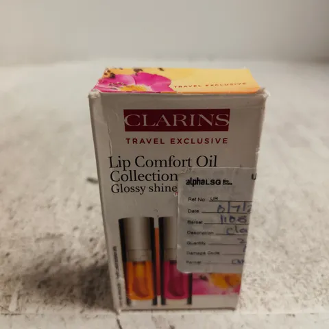 CLARINS LIP COMFORT OIL COLLECTION – TRAVEL EXCLUSIVE