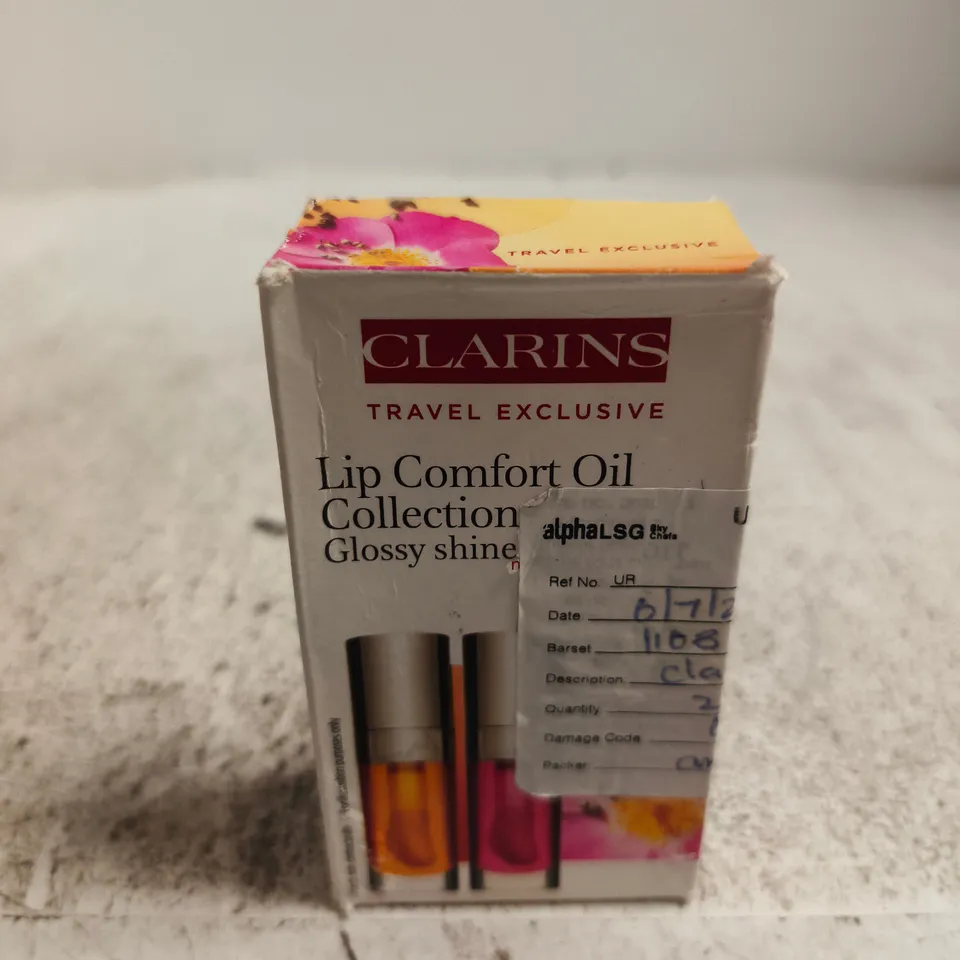 CLARINS LIP COMFORT OIL COLLECTION – TRAVEL EXCLUSIVE