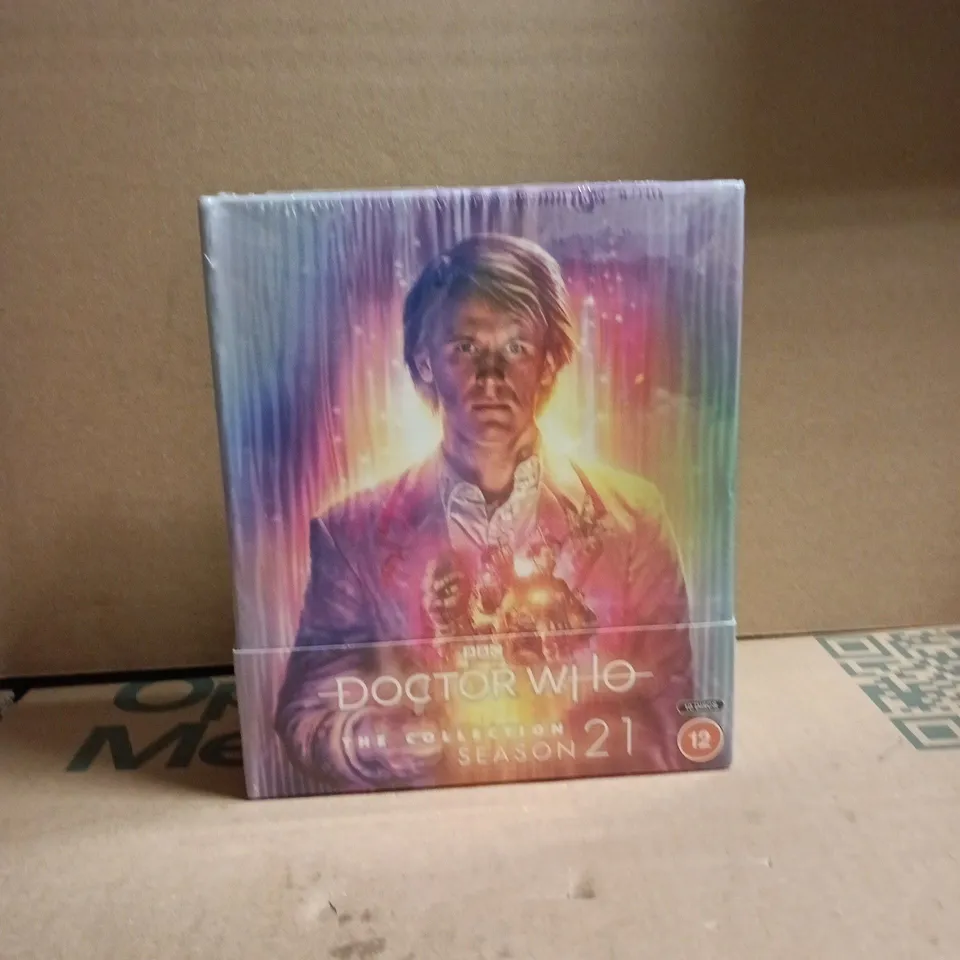 SEALED DOCTOR WHO: THE COLLECTION – SEASON 21 BLU-RAY BOX SET