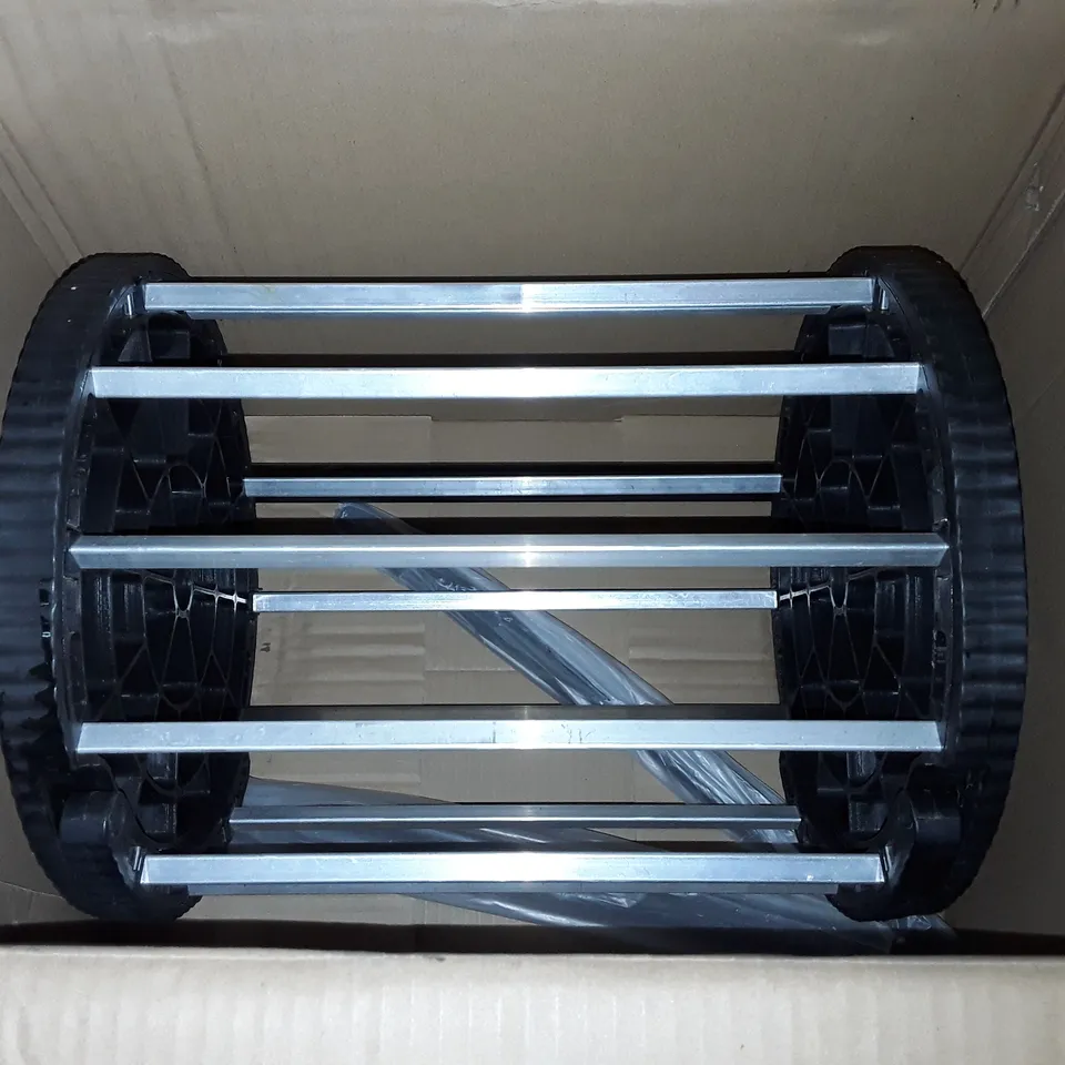 VERMONT TENNIS BALL ROLLER MOWER AND HOPPER