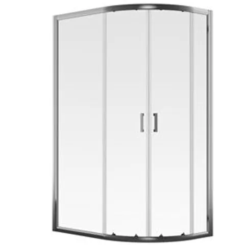 BRAND NEW BOXED LECICO ZARA 6 OFFSET QUADRANT 1200MM X 800 SHOWER DOOR