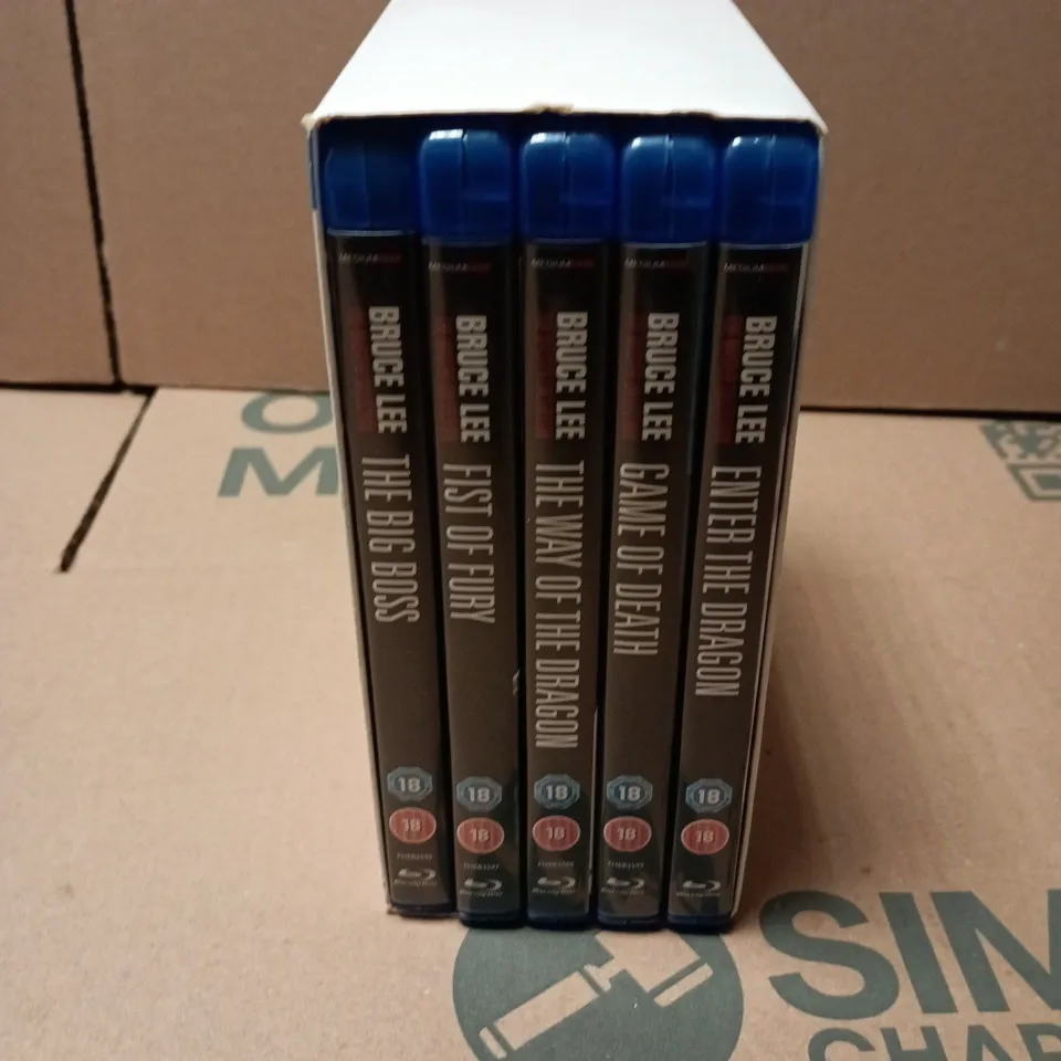 BOXED BRUCE LEE BLU-RAY THE MASTER COLLECTION