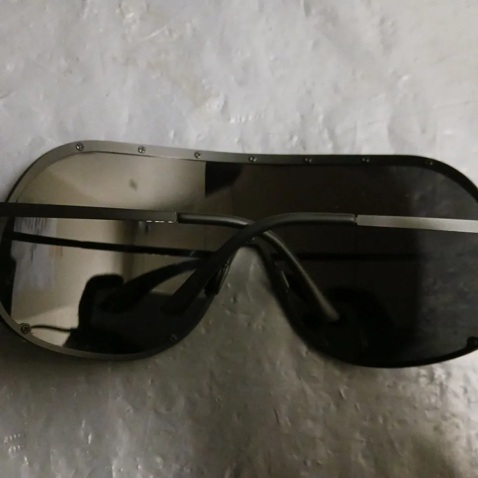 BOXED RICK OWENS SUNGLASSES OCCHIALI DA SOLE SUNGLASSES SHIELD WOMEN'S COLOR BLACK