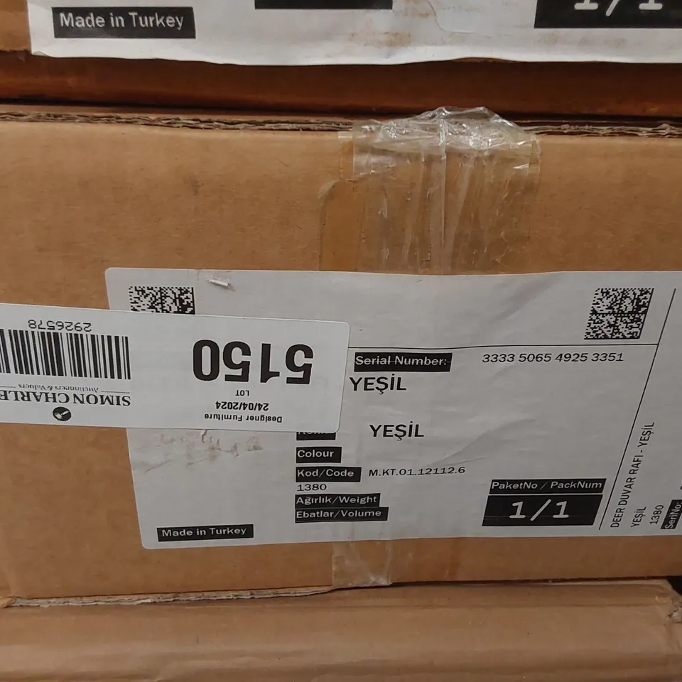 BRAND NEW BOXED WALL SHELF 
