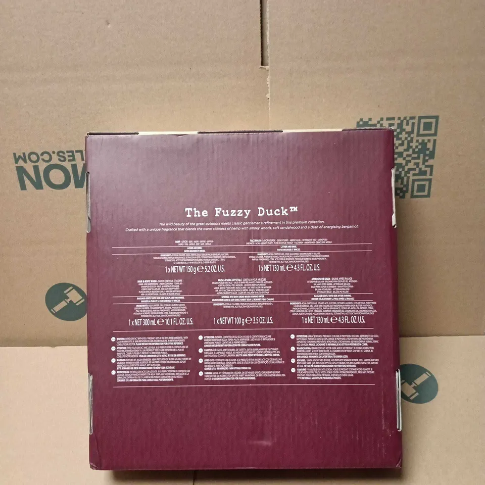 THE FUZZY DUCK REFRESHING WASH KIT GIFT SET