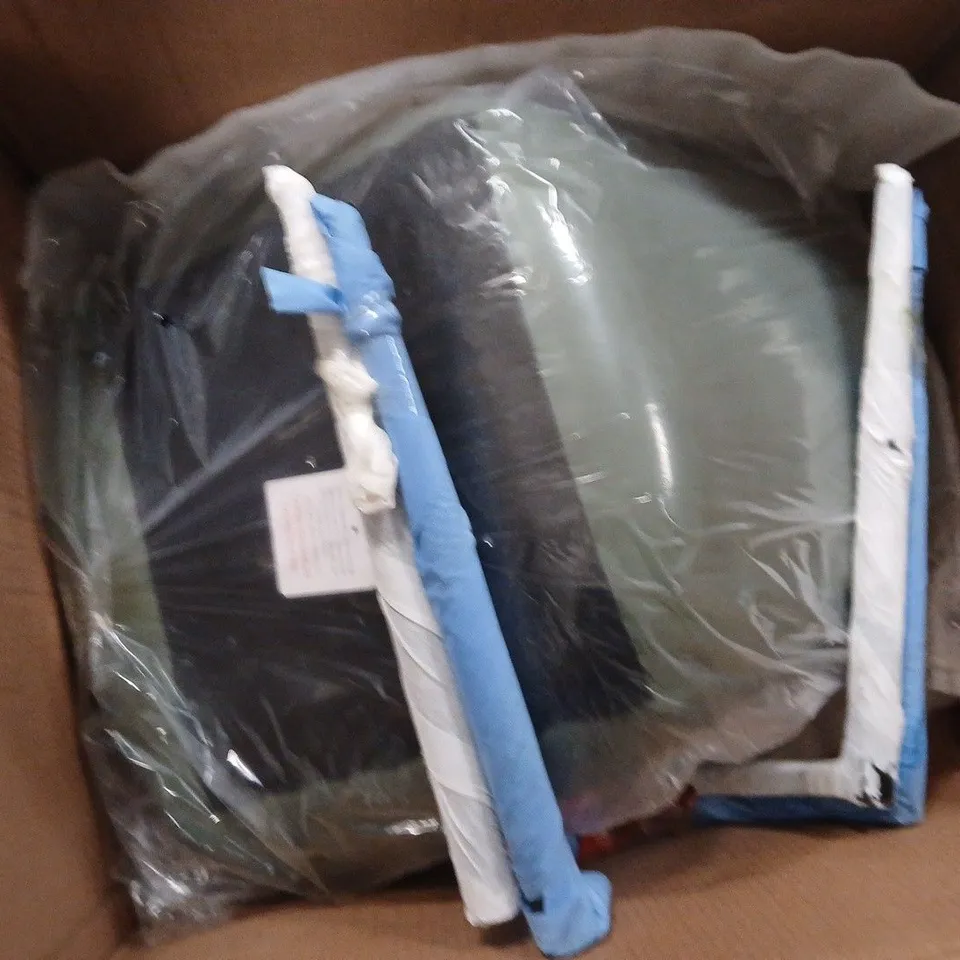 OFCASA JARVIS DAIMOND DINING CHAIR PAIR IN GREEN - COLLECTION ONLY 