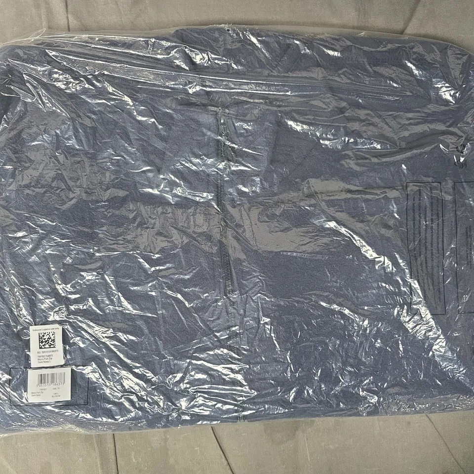 REGATTA MICRO FULL ZIP FLEECE JACKET IN NAVY SIZE LARGE