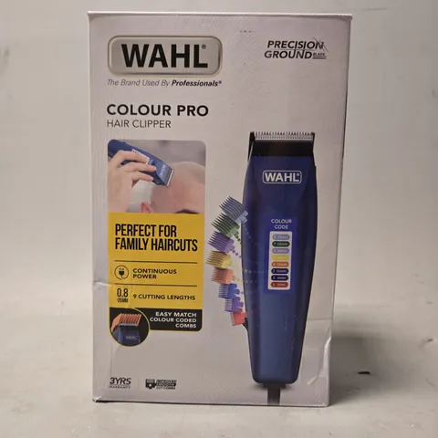 BOXED WAHL COLOUR PRO HAIR CLIPPER 