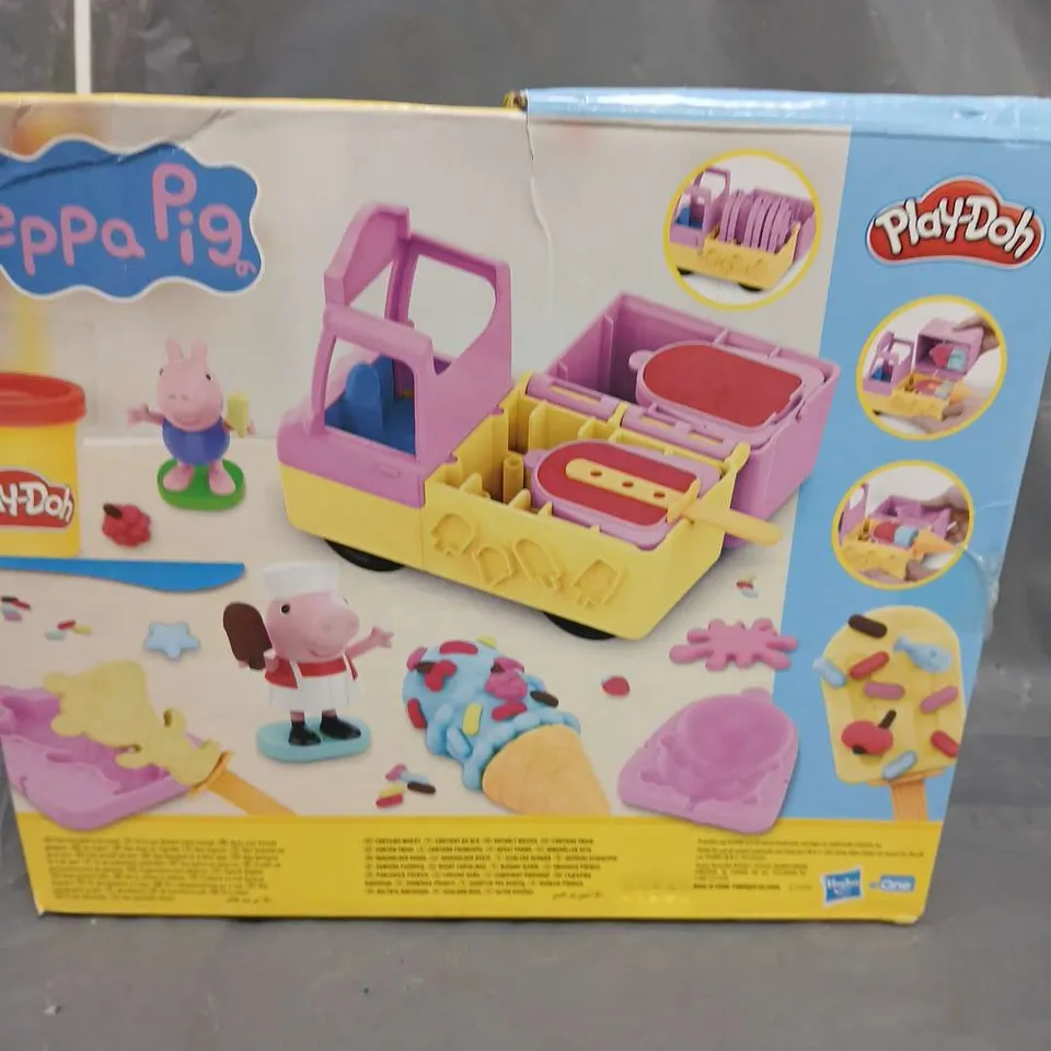 BOXED PLAY-DOH PEPPA'S ICE CREAM PLAY-SET RRP £21.99