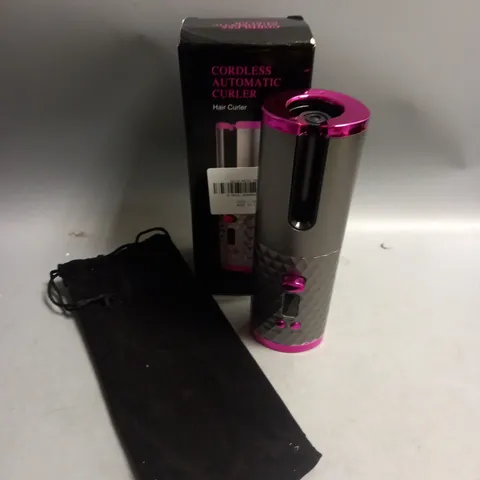 BOXED CORDLESS AUTOMATIC HAIR CURLER