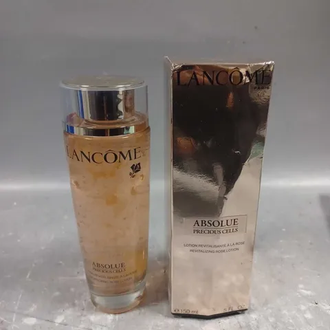 BOXED LANCOME ABSOLUE PRECIOUS CELLS REVITALISING ROSE LOTION 150ML