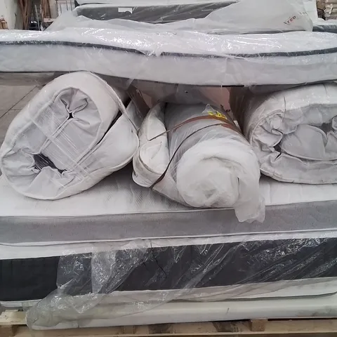 PALLET CONTAINING APPROXIMATELY 6 MATTRESSES IN VARIOUS SIZES AND SPECS
